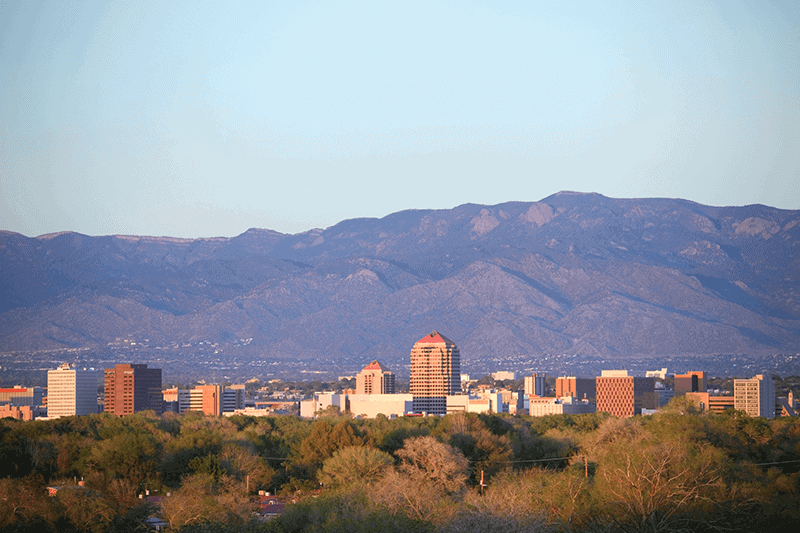 Albuquerque, NM cityscape