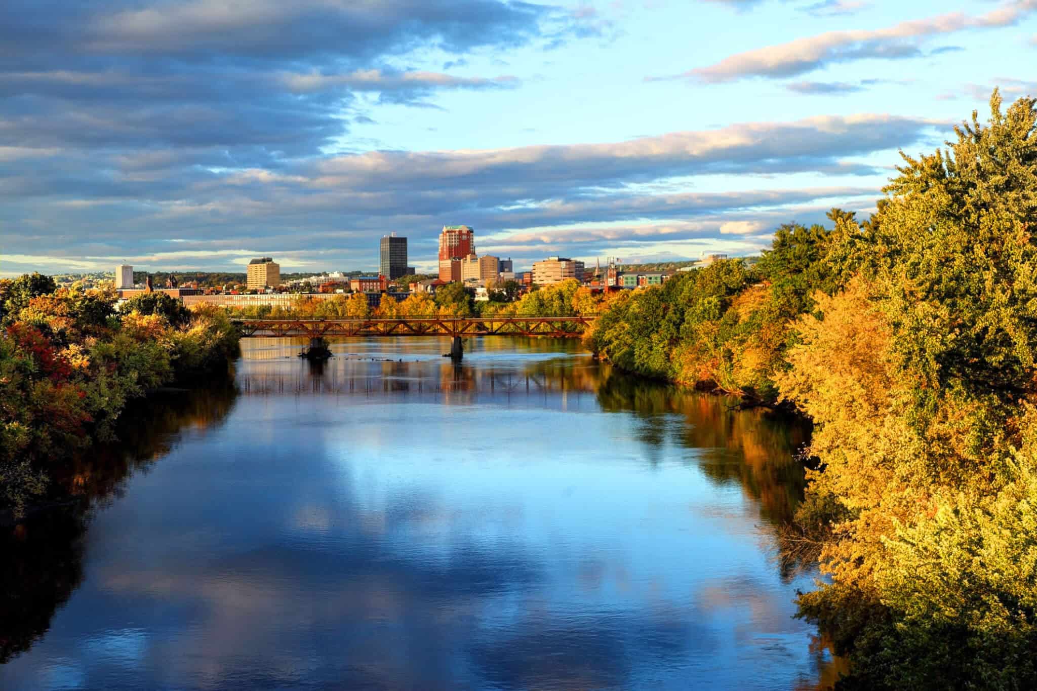 Autumn in Manchester, New Hampshire