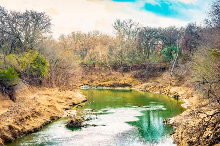 River Legacy Parks, located in Arlington, Texas, USA.